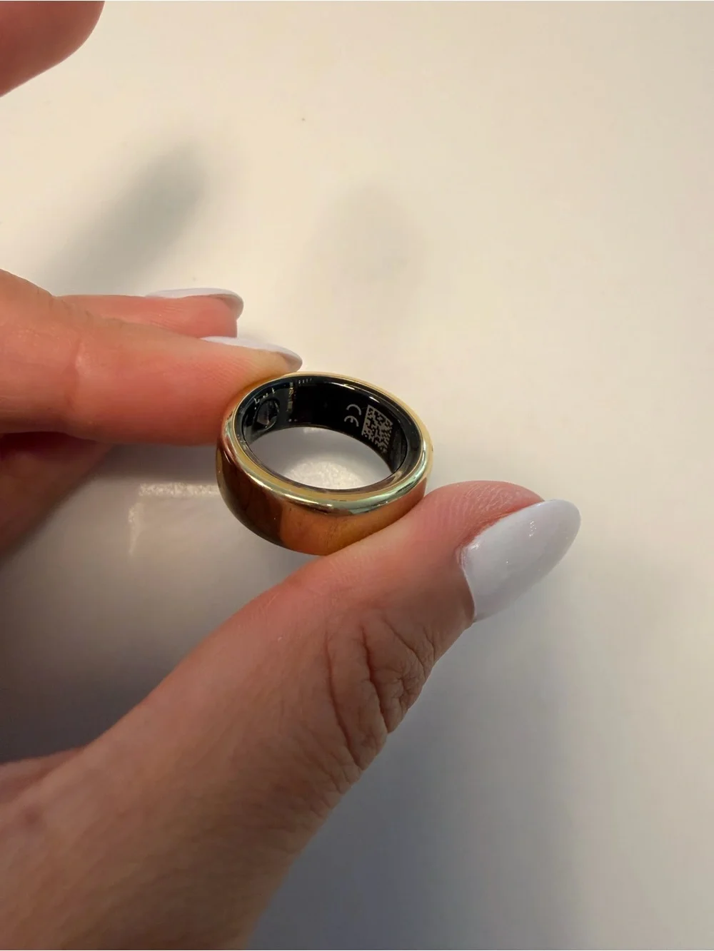 Oura Ring Gen 3 Gold Horizon Size 8